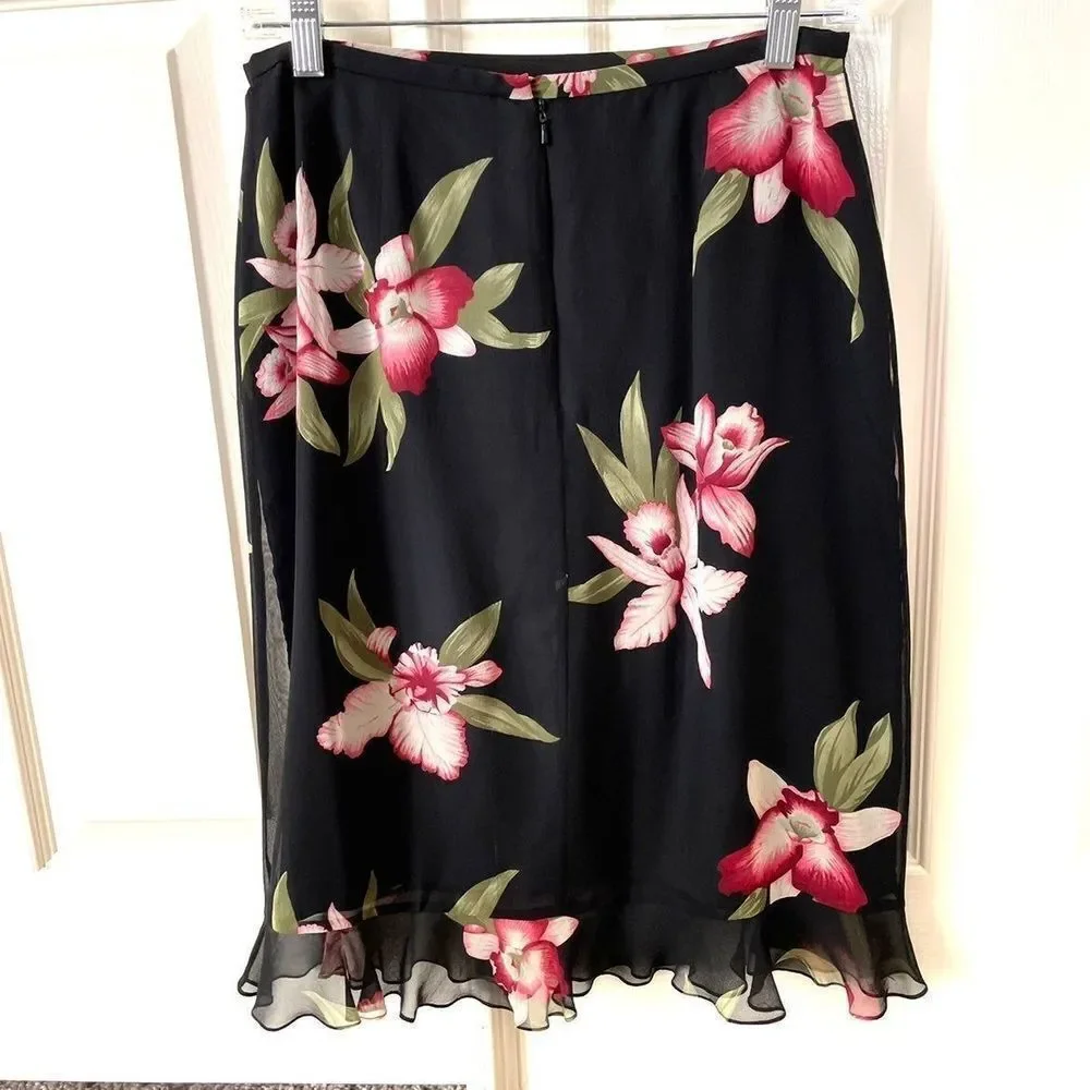 Carlisle black silk